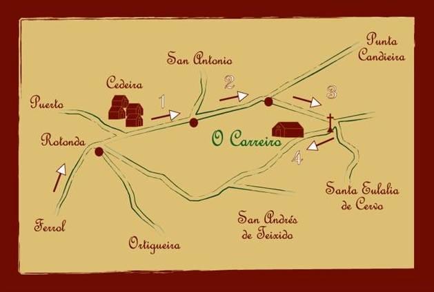 Casa Rural O Carreiro Седейра Экстерьер фото
